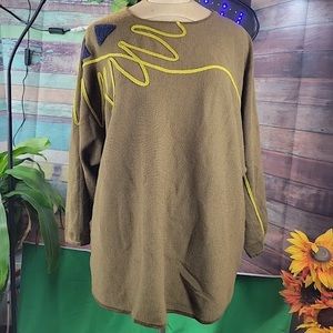 ANIMALE Brazilian wool blend sweater